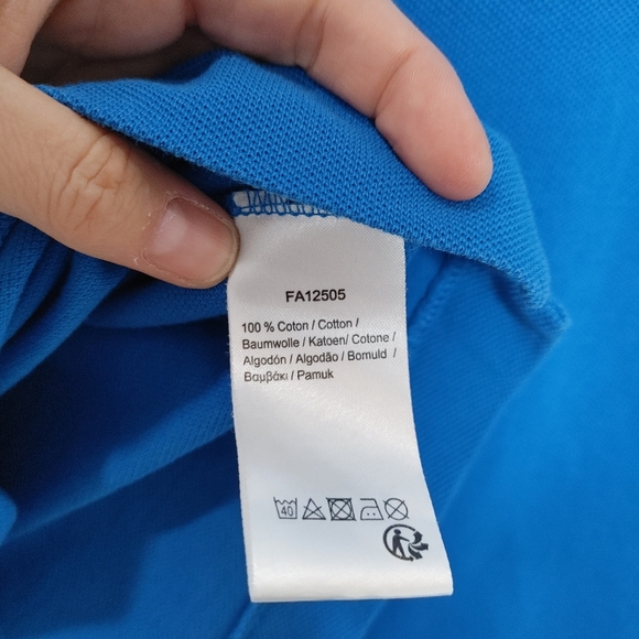 Lacoste Men's Classic Fit L.12.12 Original Piqué Polo Cotton Blue Short Sleeve L - Picture 7 of 9